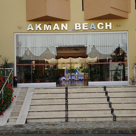 Akman Beach Apart Otel Alanya Dış mekan fotoğraf