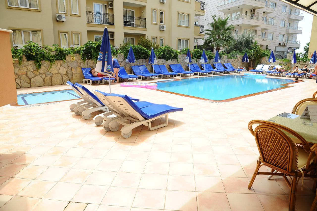 Akman Beach Apart Otel Alanya Dış mekan fotoğraf