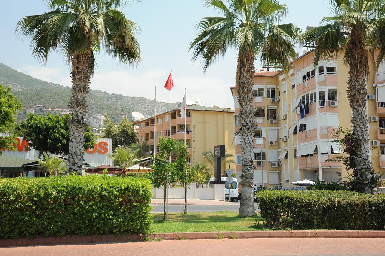 Akman Beach Apart Otel Alanya Dış mekan fotoğraf